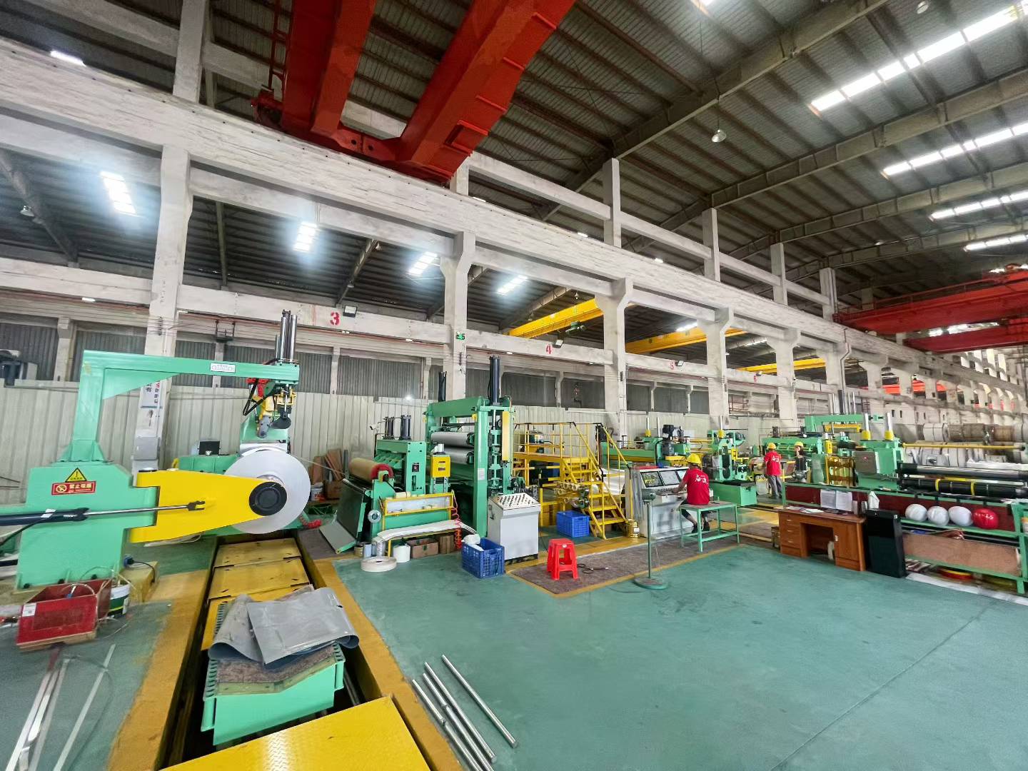 横剪机组生产线